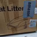 2PACK Stainless Steel Cat Litter Boxes, XL Large Metal Litter Box with High Sides Lid, Odor Free Litter Pan Include Scoop Easy Cleaning Anti-Scratch Kitty Cat Box Anti-Urine Leakage, Non-Sticky