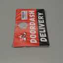 4 x JoEzzy DoorDash Delivery Car Sign Double-Sided for Dashers