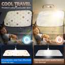 Aokway Car Window Shade (2Pack) UV-Blocker Magnetic Side Window Sunshade for Driver and Passenger | 99% UV Protection for Sedan/SUV | Roll Windows Down, Enhance Privacy & Comfort While Driving