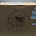 Open-Top Automatic Litter Box, Odor Control, Ready to Use, Self Cleaning Litter Box, Large Capacity with APP Control and Safety Sensor, Ellenpent, with Trash Bags/Waterproof Mat/Litter Mat