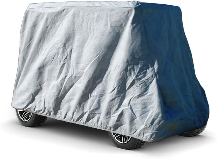 CarsCover HD Waterproof UTV Cart Cover 5 Layer Storage Covers for Polaris, Yamaha, Kawasaki (Fit up to 132 inch Long)