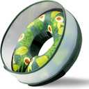 Inflatable Dog Cone, Soft Dog Cone Collar After Surgery for Alternative with Enhanced Anti-Licking Guard Shield Adjustable Detachable, Elizabethan Collar (XL, Avocado)