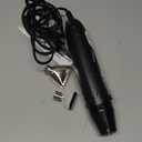 Mini Heat Gun + Reflector Nozzles Kit 350W Fast Heat Hot Air Gun Overload Protection 2 Temp Setting 392F-662F & 6.6Ft Long Cable for Craft Shrink WrappingTubing Stripping Paint