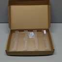 Hillban Acrylic Business Card Holder Wall Mount Clear Sticker Display Rack Multiple Card Holders Clear Acrylic Organizing Sticker Display Stand Pre Drilled(8 Pockets)