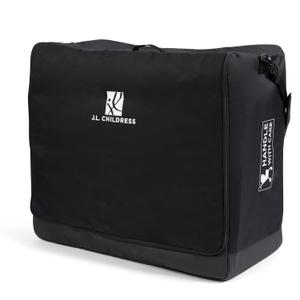 J.L. Childress Universal Stroller Travel Bag for Airplane - Fits Most Baby Strollers, Flying Essentials, Airport Accessories for Gate or Luggage Check, ID Card, AirTag Compatible - Medium, Padded