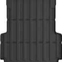 Mixsuper Liner Truck Bed Mat for Jeep Gladiator JT 2020-2026 (5FT Bed Liner), All Weather Bed Liner TPE Odorless Black