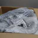 XXL Stainless Steel Corner Cat Litter Box with Lid, Enclosed Hidden Plant Litter Box with Artificial Plant, Easy-Clean Covered Decorative Litter Box for Large Cats, Black