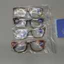 BLS BLUES Reading Glasses for Women/Men, Readers for Women/Men, Eye glasses, Blue Light Reading Glasses, Cheaters, Eyeglasses, +3,5