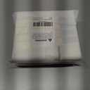 2 x MoodLife 2-Pack Silicone Straw Holder for Cabinet Door,Reusable Adhesive Container for Kitchen Storage Solutions, Cupboard Organizer and Space Saving Hacks (White)