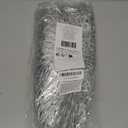 Juvale 10 Pack Silver Metallic Vinyl Placemats - 14.4" x 14.4" Round Table Mats and Chargers with Leaf Design for Elegant Table Decor and Protection - Stylish Charger Plates for Weddings and Parties