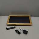 64GB 15.6" Frameo Digital Picture Frame WiFi, Large Electronic Photo Frames Golden 1920 x 1080 IPS FHD Touch Screen, Send Photos from Your Phone from Anywhere, Best Gifts for Family and Friends