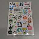 2 x Cute Panda Stickers Cool Funny Panda Adhesive Waterproof Stickers 665 Counts for Zoo Animal Birthday Invitations Envelopes Decorations Party Goodie Gifts Bags Decor School Game Class Rewards