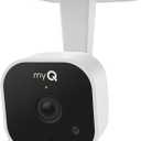 myQ Garage Plug-in Camera Gen 2  2K Smart Wi-Fi Garage Camera with Night Vision, Wide-Angle Lens, 2-Way Audio, Magnetic Base & Motion Alerts, App Control  Compatible with Your Garage Door Opener (1 Pack)