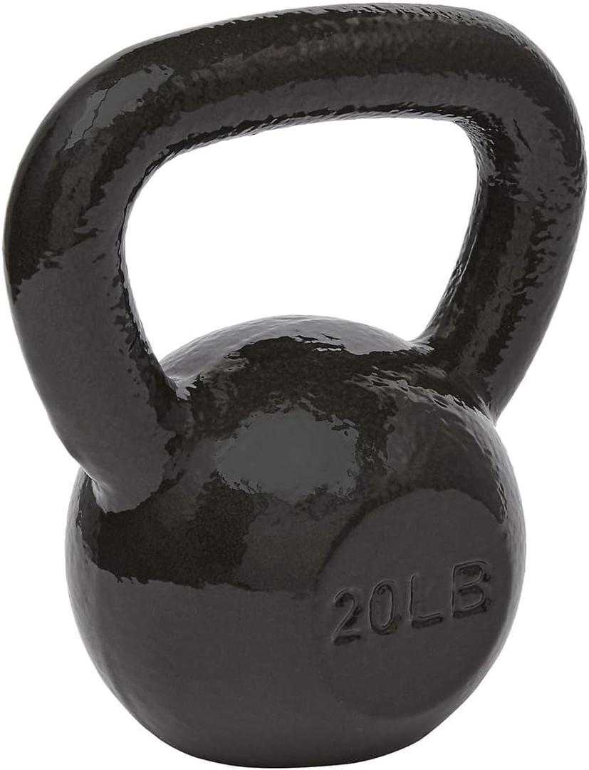 Amazon Basics Cast Iron Kettlebell 20lb