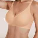 habibee Bra for Women No Underwire Comfort Seamless Bras Push Up Wireless Bras Full Coverage Bralettes, Bra Extender (M)