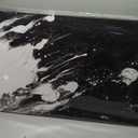 IHAYATE Black And White Canvas Wall Art Modern Poster Prints Picture Artwork Painting Room Bedroom Corridor Wall Decor(Black 67)-50x70cm(20x28in) Unframed