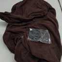 KinCam Recliner Covers, Stretch Reclining Chair Covers, Recliner Sofa Slipcovers Stripe Jacquard Recliner Couch Covers Furniture Protector Covers for Pet Kid (2 Seater, Chocolate)