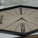 Retro Hexagon Wall Clock