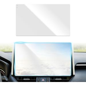 9 Inch HD Clear Anti-Scratch Waterproof Film Accessories for Car GPS Navigation Tempered Glass Screen Protector Screen Cover Universal for Cars