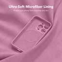 Magnetic for iPhone 14 Pro Case, Compatible with MagSafe, [Full Camera Protection][Screen Protector] Silicone Shockproof Protective Phone Case for iPhone 14 Pro 6.1", Blackcurrant