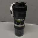 Contigo Fit Leak-Proof Shake & Go Mixer Bottle 28 oz Sake Color