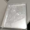 Hakan Aluminum Half Sheet Baking Pan 14x18-inch, 2.2lbs Weight, Thick Rust-Free Bakeware, Warp Resistant Food Grade Aluminum Baking Tray, Cookie Sheet Oven Tray, Heavy-Duty Baklava Tray, Silver