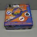 20Ft Flexible Race Track, Slot Car Race Track Set for Kids Ages 3+, Dual Racing Game 2 High-Speed Cars 1/64 Scale, w/8 Suction Cups, 4 Alloy Cars Ideal Easter Birthday Gift for Boys & Girls (Blue)