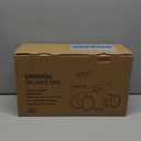 Umatoll Colorful Lighting Baby Balance Bike Toys for 1 Year Old Boys Gifts, Adjustable Seat Baby Walker, One Year Old Boy Birthday Gifts, 12-24 Months Toddler First Ride on Toys (Black)