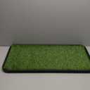 Ottomanson Multipurpose All Season Boot Tray Mat, Reusable Pee Pad For Dogs, 15" x 30" (Black)