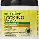 Jamaican Mango & Lime Locking Firm Hair Wax 6 oz 2 Pcs