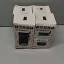 4 Pack Overnight Oats Jars,17oz Glass Canning Mason Jars with Airtight Lid and Spoon,Reusable Leakproof Overnight Oats Containers for Chia Pudding,Cereal,Fruit,Milk,Salad,Yogurt Meal Prep(Green White)