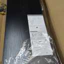 BAYKA Floating Shelves for Wall, 36 inches Long Wall Mounted Rustic Wood Shelves for Bathroom, Bedroom, Living Room, for Book/Storage/Decor with 30lbs Capacity - Black,Set of 3 (A. Black - Universal Classic Style)