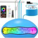 LED Pool Light, 20W Smart Magnetic Underwater Light with APP Control US-XLL-YMX1001A-003, Blue
