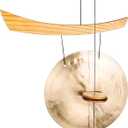 Woodstock Wind Chimes for Outside, Outdoor Decor, Patio and Garden Decor for Outside, Front Porch Decor Wind Gong Style Wind Chimes (34") Emperor Gong Medium Natural Christmas/Hanukkah Gifts (EGC)