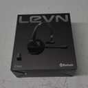 LEVN Wireless Headset 5.2 for Call Center, Bluetooth Headphones with Mic for Work(Noise Cancelling), 65 Hours Woktime & Mute Button,Wireless Headset for Work from Home/Office/PC/Computer/Laptop(Black)