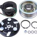 ApplianPar AC Compressor Clutch Assembly Kit for Honda Civic 1.8L 4 Cyl 2006-2011