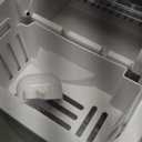 Sweetcrispy Countertop Ice Maker Machine, Portable Self-Cleaning Ice Machine with Ice Scoop, Basket and Handle, 9 Cubes in 6 Mins, 26.5lbs/24Hrs, 2 Sizes of Bullet Ice for Home Kitchen, Coal Black