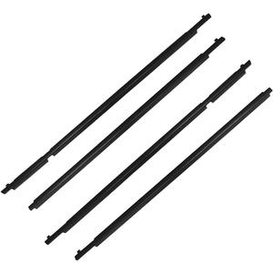 4pcs Car Weather Strip Window Moulding Trim Seal Belt Replacement for Toyota RAV4 2009-2012