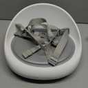 Skip Hop Booster Seat for Dining Table, Sleek Seat Booster, Grey/White