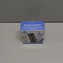 The Original Salt and Pepper Shakers set - Black & White - Spice Dispenser with Adjustable Pour Holes - Stainless Steel & Glass - Set of 2 Bottles