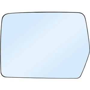 New Driver Left Side Heated Mirror Replacement for 2004-2014 Ford F150 Mirrors - Side View Heated Convex Mirror Glass with Rear Holder 4L3Z-17K707-DB