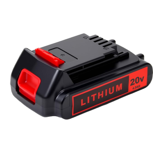 20V 4.0Ah Battery for Black and Decker Lithium-Max Tools 1-Pack High-Capacity Replacement Lithium-Ion Battery, Compatible with LBXR20 LBXR2020 LBX20 LBXR2520 LB2X4020 LB2XR20