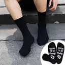 New Daddy Dad Gifts for Men Husband First Time Dad Father Gifts for Men Soon to Be Daddy Socks Gifts 2025 Pregnancy Announcement Gifts for Him Husband Dad Daddy to Be Socks Gifts for 1st Time Dad (Black)