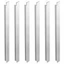 Lasnten 6 Pcs 12 Inch Stainless Steel Adaptor Bar Table Adapter Bar Long Divider Metal Food Divider for Restaurant Kitchen Food Service Accessories(12 Inch)