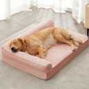 BFPETHOME Orthopedic Washable Dog Bed, Sleeping Couch for Large Senior Dogs