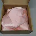 Large Pink Bow for Coquette Room Decor, 40x24 In Satin Ribbon Tie Coquette Birthday Decorations, Giant Pastel Pink Hanging Wall Decor for Ballerina Girl Just Want to Be One (Internal Stability Layer)