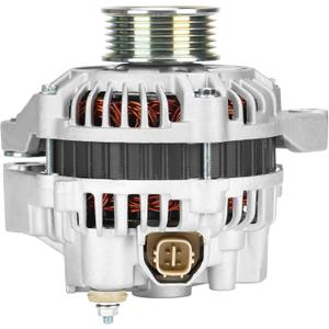 Alternator for Honda Civic & Acura EL 2001 2002 2003 2004 2005 L4 1.7L, AMT0125 A5TA7091 A5TA7191 31100PLMA01