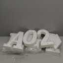 Graduation Party Decorations 2026, 8 LED Long Marquee Light Up Letters 'Grad 2026' and 1 'Doctorial hat' - Graduation Party Decor for Preschool High School College
