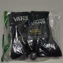 Vans Unisex Adult Classic Crew Socks (6.5-9, Black)