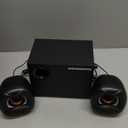 Wemeweme Computer Speakers, PC Speakers with Subwoofer, 2.1 Gaming Speakers for Desktop PC, USB Powered Wired 3.5mm Aux for Monitor, Laptop, Desk